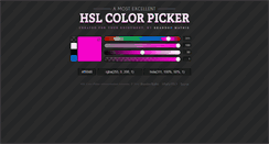 Desktop Screenshot of hslpicker.com